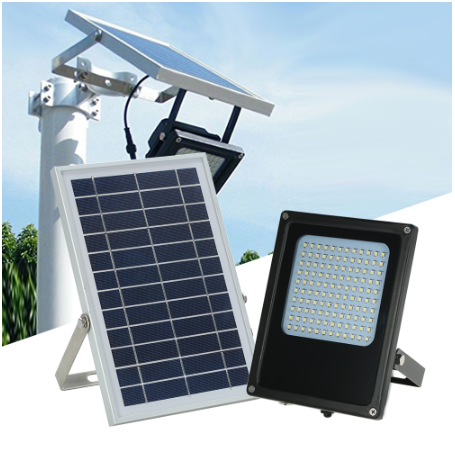 120 LED Solar Power Outdoor Flood Light With Motion Sensor