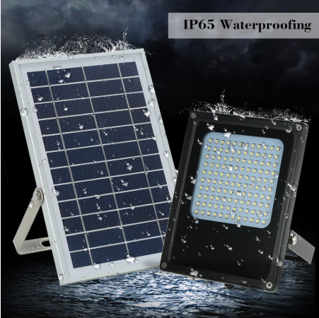 120 LED Solar Power Outdoor Flood Light With Motion Sensor